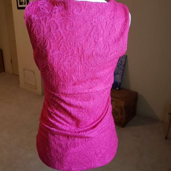 Maurice's Pink Sleeveless Top Size S - Picture 3 of 6